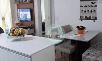 Imagem 2: Apartamento com ótima disposição, 50m² composto por 2 dormitórios com armários, a venda po