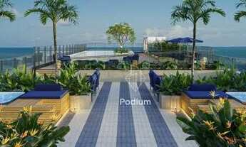 Imagem: Flats com excelente área de lazer na cobertura