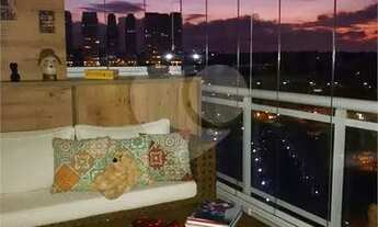 Imagem 3: Locação 2 suites 2 vagas Mobiliado - Andar Alto - Thera Residence - Brooklin