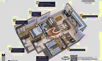 Imagem 2: Apartamento com 3 dormitórios à venda, 71 m² por R$ 463.190,10 - Vila Industrial - São Jos