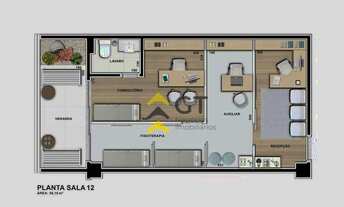 Imagem 6: Sala, 95 m² - venda por R$ 1.133.900,00 ou aluguel por R$ 5.900,01/mês - Metropolitan Med