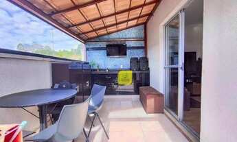 Imagem 2: Cobertura com 2 salas, 2 quartos, 2 banheiros, terraço e garagem no Nova Califórnia