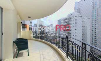 Imagem 7: Apartamento 3 suítes mais home theater neoclássico 262 m2 novo no coração do itaim