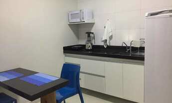 Imagem 2: Centro - Apartamento de 1/4 mobiliado tipo estúdio, grande, 1° andar