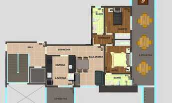 Imagem 7: CONTAGEM - Apartamento Padrão - Inconfidentes