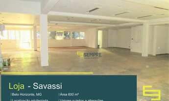 Imagem: Loja para alugar, 600 m² - Savassi - Belo