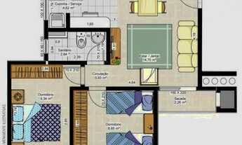 Imagem 3: Ótimo apartamento 2 dormitórios