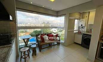 Imagem 3: Apartamento com 2 dormitórios à venda, 73 m² por R$ 630.000,00 - Vila Assunção - Santo And