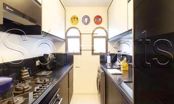 Imagem 4: Flat disponível para locação no The First Full, contendo 75m², 1 dormitório e 2 vagas de g