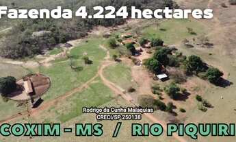 Imagem: Fazenda Pecuária à Venda em Coxim - MS