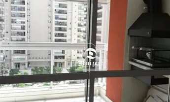 Imagem 2: Apartamento com 2 dormitórios para alugar, 78 m² por R$ 3.345,00/mês - Campestre - Santo A