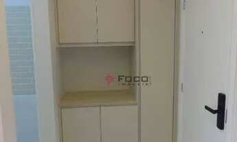 Imagem 4: Apartamento com 1 dormitório para alugar, 44 m² por R$ 3.821,69/mês - Jardim Aquarius - Sã