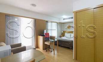 Imagem 2: Flat com 28m² e 1 dormitório para locação no Jardins prox. da Rua Frei Caneca