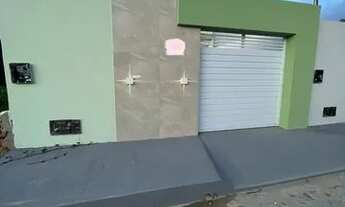 Imagem: Casa recém construída no loteamento Nossa