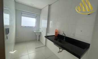 Imagem 7: Apartamento com 1 dormitório para alugar, 40 m² por R$ 2.500,00/mês - Campo Grande - Santo