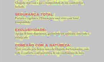 Imagem 5: Terreno de condomínio para venda tem 378 metros quadrados em Centro - Chapada dos Guimarãe