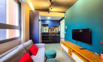 Imagem 2: Apartamento com 1 dormitório para alugar, 53 m² por R$ 4.943,00/mês - Funcionários - Belo