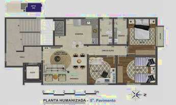 Imagem 4: Apartamento à venda, 69 m² por R$ 480.000,00 - Ana Lúcia - Sabará/MG