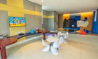 Imagem 7: VARANDA, SALA DE ESTAR, COZINHA, AREA DE SERVIÇO, QUARTO DE SERVIÇO COM WC, HALL SOCIAL, L