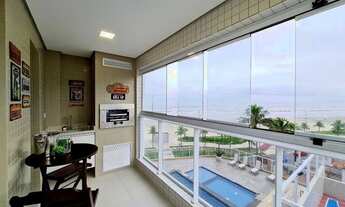 Imagem 2: MARAVILHOSO APARTAMENTO FRENTE MAR para venda tem 55m² com 2 quartos em Caiçara - Praia Gr