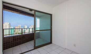 Imagem 4: Apartamento com 3 dormitórios para alugar, 94 m² por R$ 4.499,01/mês - Boa Viagem - Recife