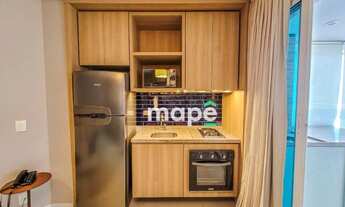 Imagem 6: Apartamento com 1 dormitório para alugar, 45 m² por R$ 5.500,00/mês - Pompéia - Santos/SP