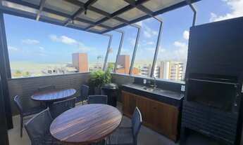 Imagem 4: Vendo Flat Intermares Mobiliado / Decorado Andar Alto C/25m² Porteira Fechada a 100 Metros