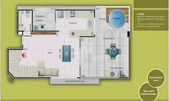 Imagem 3: Cobertura à venda, 4 quartos, 2 suítes, 2 vagas, Vila Paris - Belo Horizonte/MG