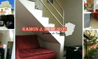 Imagem 2: Casa Triplex 2qts 2 wcs, terraço, vaga coberta nCanaã/Jaqueline em Belo Horizonte - MG