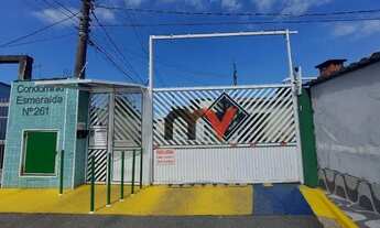 Imagem 2: Casa com 2 dormitórios para alugar, 58 m² por R$ 1.200/mês - Quietude - Praia Grande/SP