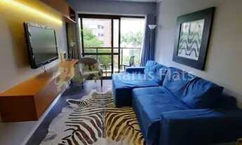 Imagem 2: Flat para locação no Jardins - Edifício Matiz Manhattan Hotel - Cód. FAX05116