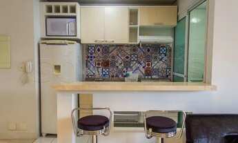 Imagem 6: Flat com uma localização privilegiada no Jardins. Ele fica próx da Av Paulista e MASP. Con