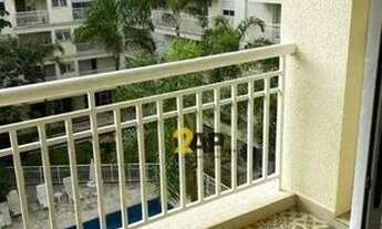 Imagem 2: Apartamento com 2 dormitórios para alugar, 70 m² por R$ 4.290/mês - Panamby - São Paulo/SP