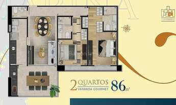 Imagem 4: Apartamento com 2 suítes a venda no Bairro Alto dos Passos em Juiz de Fora