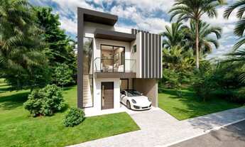 Imagem 2: Sobrado moderno em condomínio fechado - Fase de construção no Bairro Pinheirinho