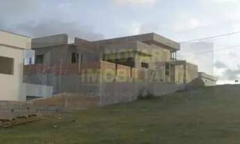 Imagem 2: Casa Térrea em Fase Final de Construção Vista para a Lagoa