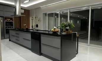 Imagem 6: CASA SOBRADO ALTO PADRÃO, ESQUINA, MOBILIADA, COND. FLORAIS DA MATA, 4 SUÍTES, REGIÃO CHAP