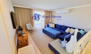 Imagem: Cobertura pé na areia finamente mobiliada