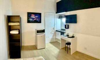 Imagem 3: Apartamento com 1 dormitório à venda, 22 m² por R$ 410.527 - Centro - Petrópolis/RJ