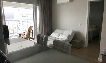 Imagem 3: Alugo apto com 57 m2, 1 quarto, 1 banheiro, 1 vaga, andar alto mobiliado, vista mar