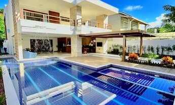 Imagem 1: Casa para venda em condomínio fechado com 05 suítes- Estrada do coco/ Lauro de Freitas