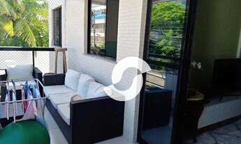 Imagem 2: Apartamento, 3 dormitórios, suíte, 70m da praia. Venda, 97 m² por R$ 960.000 - Piratininga