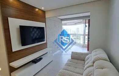 Imagem 5: Apartamento com 3 dormitórios para alugar, 91 m² por R$ 3.605/mês - Vila Assunção - Santo