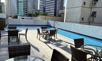 Imagem 2: Alto luxo!! Alugo 4 suítes 165m 3vg. Com armários. Super área de lazer. 300m da praia