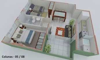 Imagem 3: Apartamento 2 quartos no Residencial Jardim Guadalajara, Santa Inês em Vila Velha - AP322