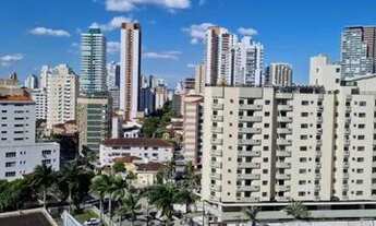 Imagem 6: Ampla cobertura à venda a 2 quadras da praia do José Menino em Santos-SP. 2 vagas.Piscina