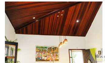 Imagem 4: Belissima Casa Avarandada 2 suítes, Closet, Sauna, Piscina com cascata vista para serra, c