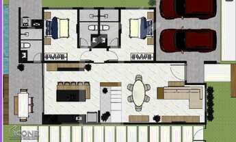 Imagem 3: Casa em condomínio fechado - Terras Alphaville
