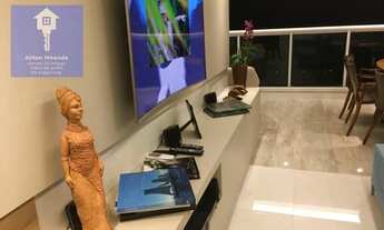 Imagem 3: Vista Esplêndida 2/4 com Suíte, Mobiliado, Varandão Gourmet no Rio Vermelho