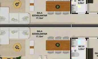 Imagem 5: Casa plana com dois suítes no Eusébio - Encantada - 75m²